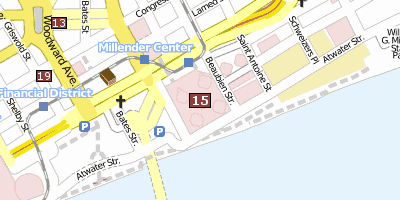 Renaissance Center Stadtplan