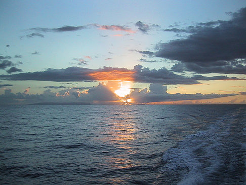 Fotos Sonnenuntergang über dem Meer von Kauai | 