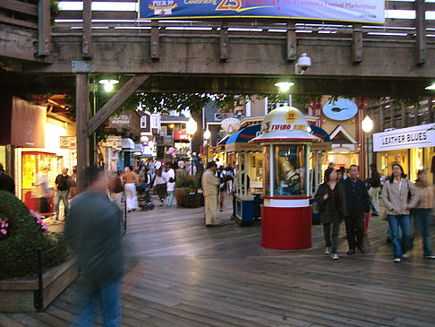 Fishermans Pier 39 bis 45 Fotos