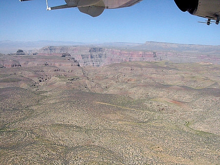 Foto Flug über den Grand Canyon