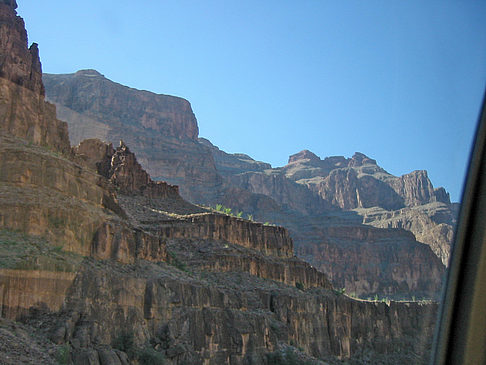 Per Hubschrauber im Grand Canyon