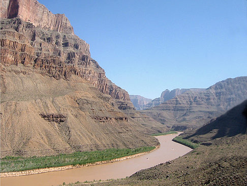 Per Hubschrauber im Grand Canyon Foto 