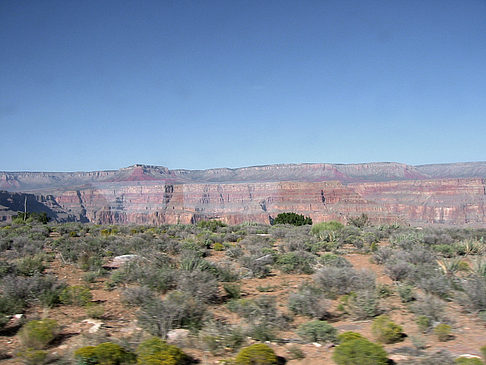 Per Hubschrauber im Grand Canyon