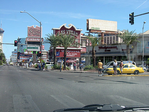 Las Vegas aus dem Auto