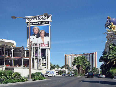 Foto Las Vegas aus dem Auto