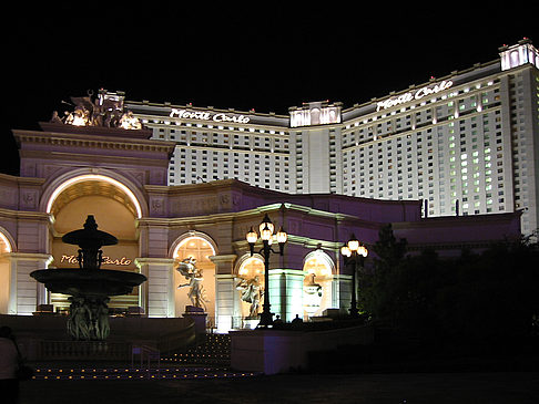 Foto Hotel MGM bei Nacht - Las Vegas